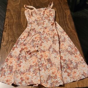 New York & Company Camouflage Print Top